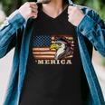 Eagle Mullet Usa American Flag Merica 4Th Of July Gift V3 Men V-Neck Tshirt