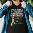 Every Month Is Autism Month Men V-Neck Tshirt