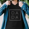 Fathers Day For New Dad Him Papa Grandpa Funny Dada Men V-Neck Tshirt