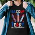 Fouth 4Th Of July Back Up Terry Put It In Reverse Men V-Neck Tshirt