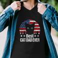 Funny 4Th Of July Cat American Flag Men V-Neck Tshirt