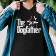 Funny Dog Father The Dogfather Men V-Neck Tshirt