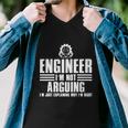 Funny Engineer Art Mechanic Electrical Engineering Gift Men V-Neck Tshirt