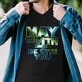 Funny May The 4Th Be With You Tshirt Men V-Neck Tshirt