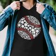 Funny Polka Dot Baseball Lover Player International Dot Day Men V-Neck Tshirt