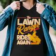 Funny The Lawn Ranger Rides Again Men V-Neck Tshirt