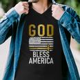 God Bless America Usa 4Th July Independence Gift Men V-Neck Tshirt