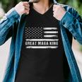 Great Maga King Pro Trump 2024 Meaningful Gift Men V-Neck Tshirt