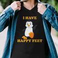 I Have Happy Feet Men V-Neck Tshirt