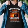 Im Not A Perfect Son But My Crazy Mom Loves Me Men V-Neck Tshirt