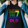 Im This Many Popsicles Old Funny Birthday For Men Women Great Gift Men V-Neck Tshirt