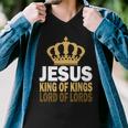 Jesus Lord Of Lords King Of Kings Tshirt Men V-Neck Tshirt