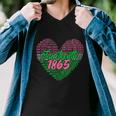 Juneteenth 1865 Aka Love Heart Men V-Neck Tshirt