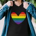 Left Time Lgbt Gay Pride Lesbian Bisexual Ally Quote Men V-Neck Tshirt