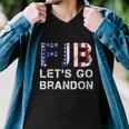 Lets Go Brandon Essential Fjb Tshirt Men V-Neck Tshirt