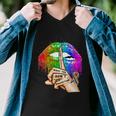 Lgbt Pride Dont Judge What You Dont Understand Men V-Neck Tshirt