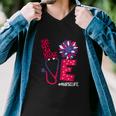 Love Heart Stethoscope Nurse Life Funny 4Th Of July Men V-Neck Tshirt