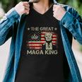 Maga King The Great Maga King Ultra Maga Tshirt V2 Men V-Neck Tshirt