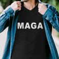 Maga Make America Great Again President Donald Trump Men V-Neck Tshirt
