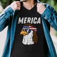 Merica Bald Eagle Mullet Sunglasses Fourth July 4Th Patriot Cool Gift V2 Men V-Neck Tshirt