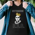 Notorious Rbg Ruth Bader Ginsburg Tshirt Men V-Neck Tshirt