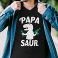 Papa Saur Fix Things Men V-Neck Tshirt