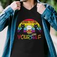 Pride Month Dare To Be Yourself Lgbt Men V-Neck Tshirt