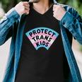 Protect Trans Kids V2 Men V-Neck Tshirt