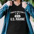 Proud Grandpa Of A US Marine Men V-Neck Tshirt