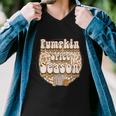 Pumpkin Spice Season Thanksgiving Quote Men V-Neck Tshirt