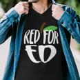 Red For Ed Arizona Teacher Men V-Neck Tshirt