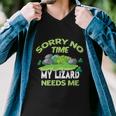 Reptile Lover Lizard Gift Men V-Neck Tshirt
