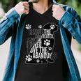 Rescue Save Love - Cute Animal Rescue Dog Cat Lovers Men V-Neck Tshirt
