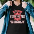 Retired Firefighter Been There Done That Tshirt Men V-Neck Tshirt