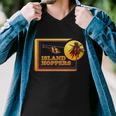 Retro Island Hoppers Tshirt Men V-Neck Tshirt