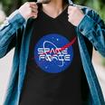 Space Force Usa United States Logo Men V-Neck Tshirt