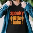 Spooky Little Babe Halloween Quote Men V-Neck Tshirt