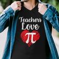 Teachers Love Pi V2 Men V-Neck Tshirt