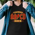 Teachers Rock Ab V Cd Abcd Men V-Neck Tshirt