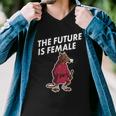 The Future Is Female Funny Splinter Meme Men V-Neck Tshirt