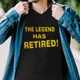 The Legend Has Retired Tshirt Men V-Neck Tshirt