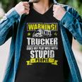 Trucker Trucker Accessories For Truck Driver Motor Lover Trucker__ Men V-Neck Tshirt