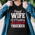 Trucker Trucking Truck Driver Trucker Wife Men V-Neck Tshirt