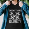 Union Strong Solidarity Labor Day Worker Proud Laborer Meaningful Gift Men V-Neck Tshirt