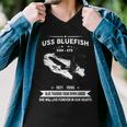 Uss Bluefish Ssn Men V-Neck Tshirt