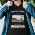 Uss Frank E Evans Dd Men V-Neck Tshirt