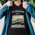 Uss John Hood Dd Men V-Neck Tshirt