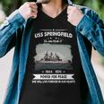 Uss Springfield Clg V2 Men V-Neck Tshirt