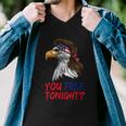 You Free Tonight Bald Eagle Mullet Usa Flag 4Th Of July Gift V3 Men V-Neck Tshirt