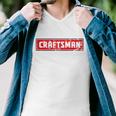 Craftsman Distressed Tshirt Men V-Neck Tshirt